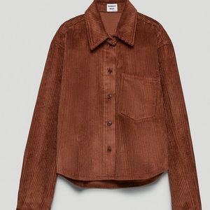 Sunday Best “Fig” Shirt Jacket in Cognac